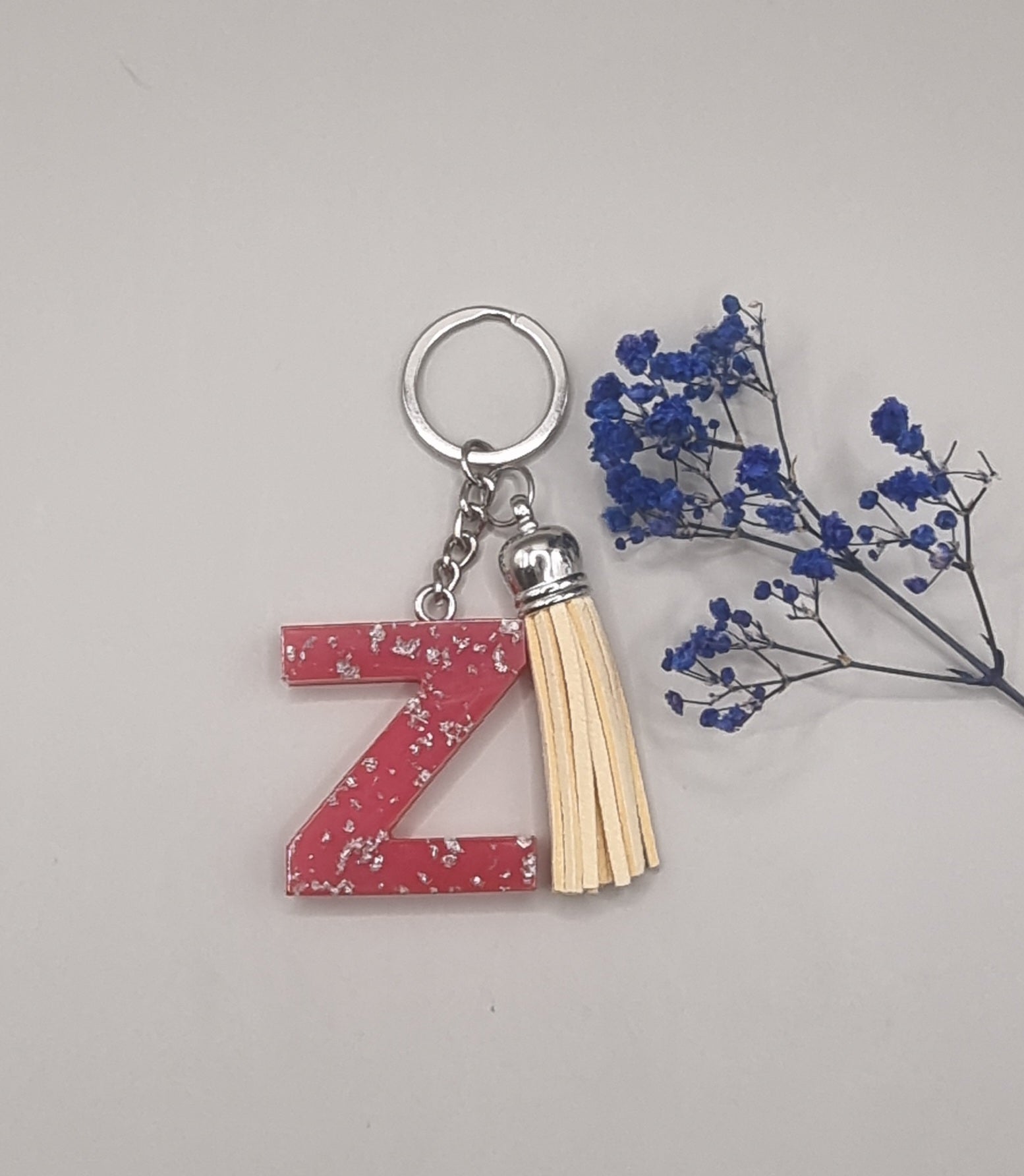 Initial Z Keychain