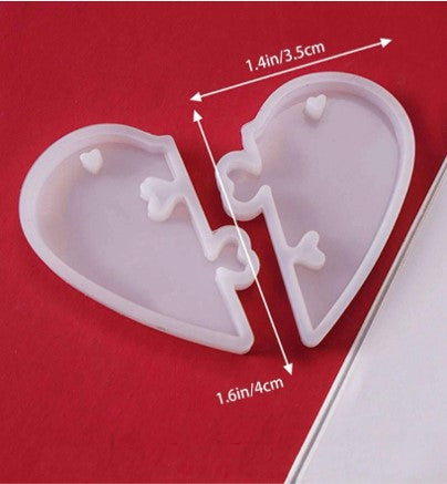 Heart pendent mold
