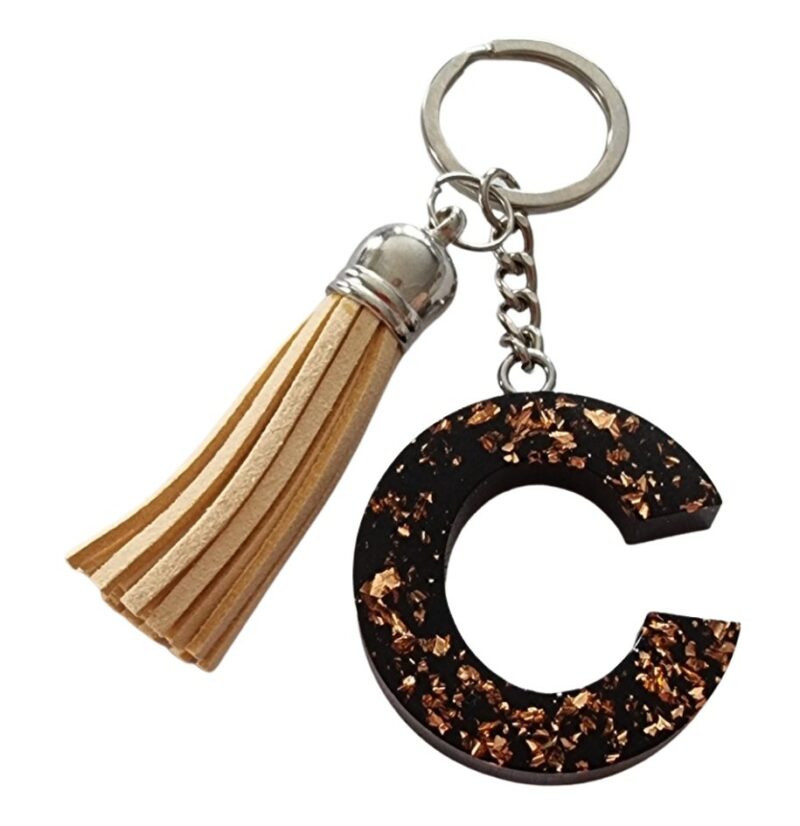 Initial Keychain Copper - Image 17