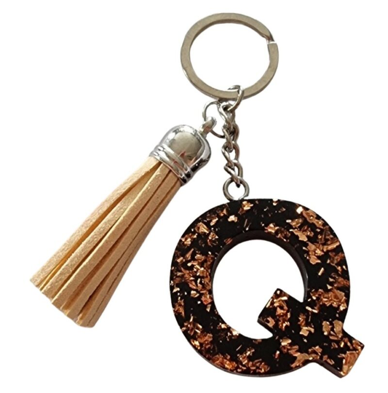 Initial Keychain Copper - Image 14