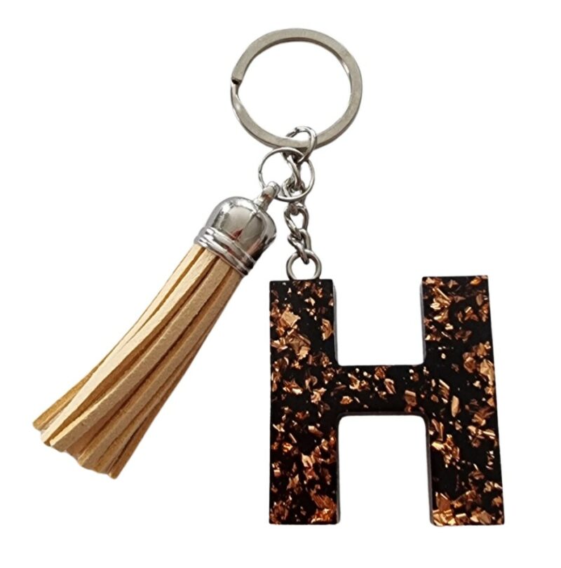 Initial Keychain Copper - Image 12