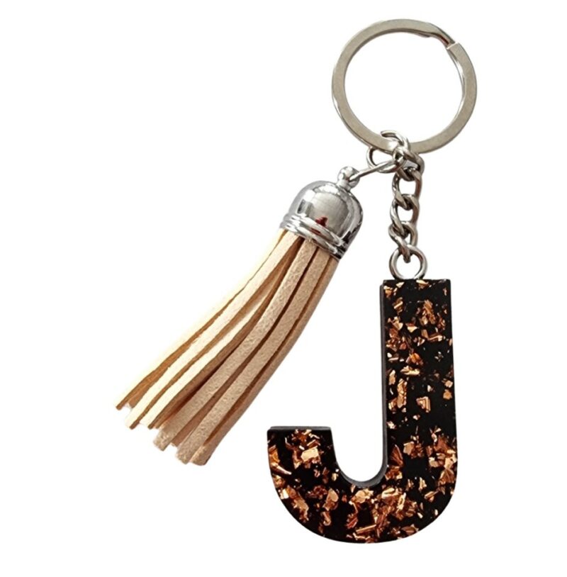 Initial Keychain Copper - Image 7