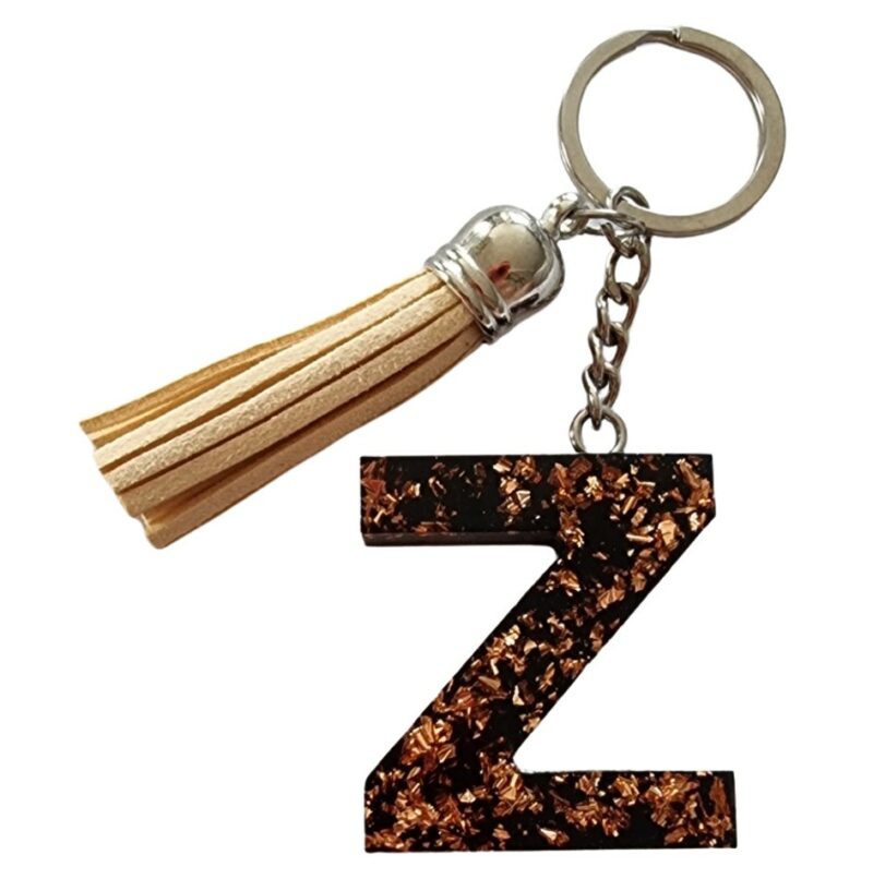 Initial Keychain Copper - Image 6