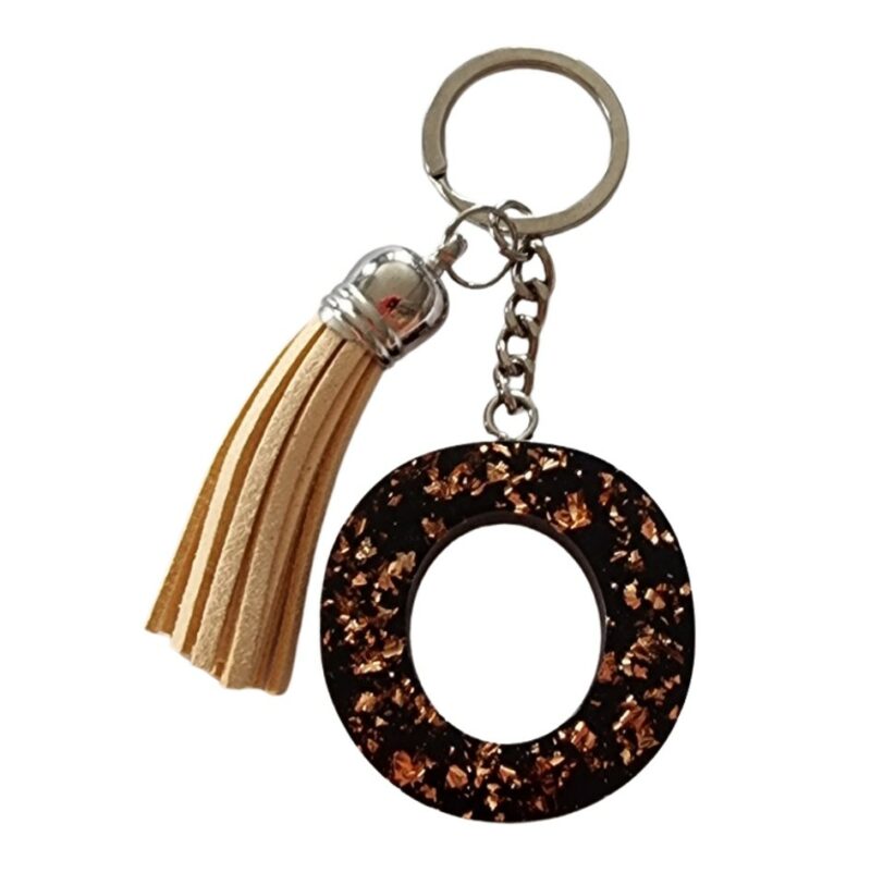 Initial Keychain Copper - Image 4