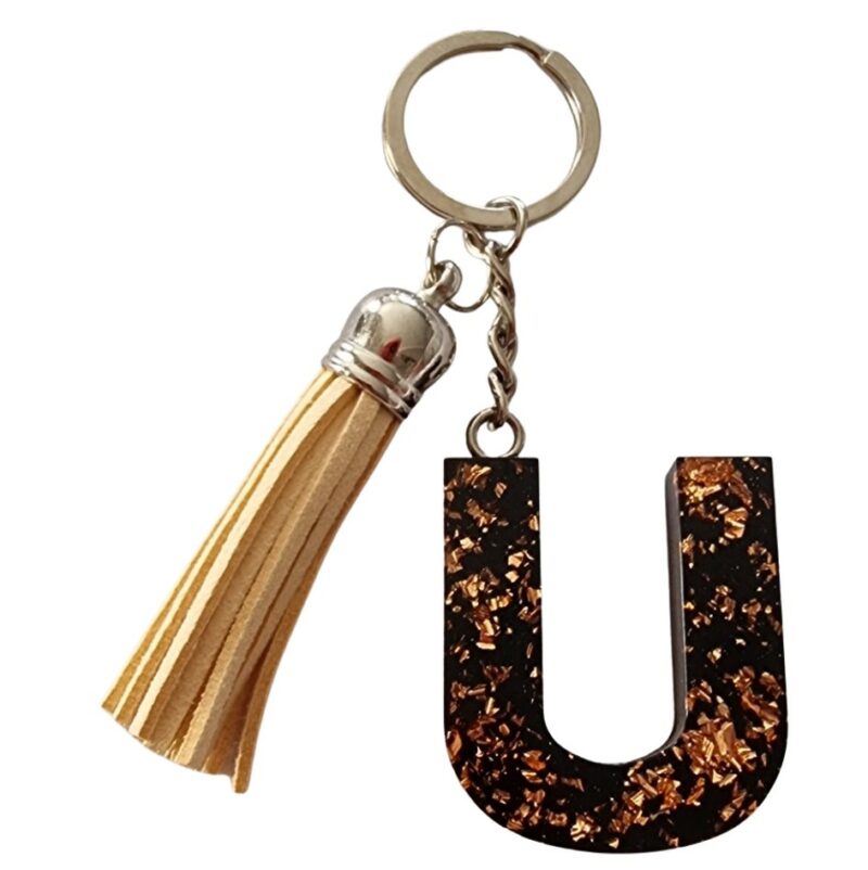 Initial Keychain Copper - Image 3